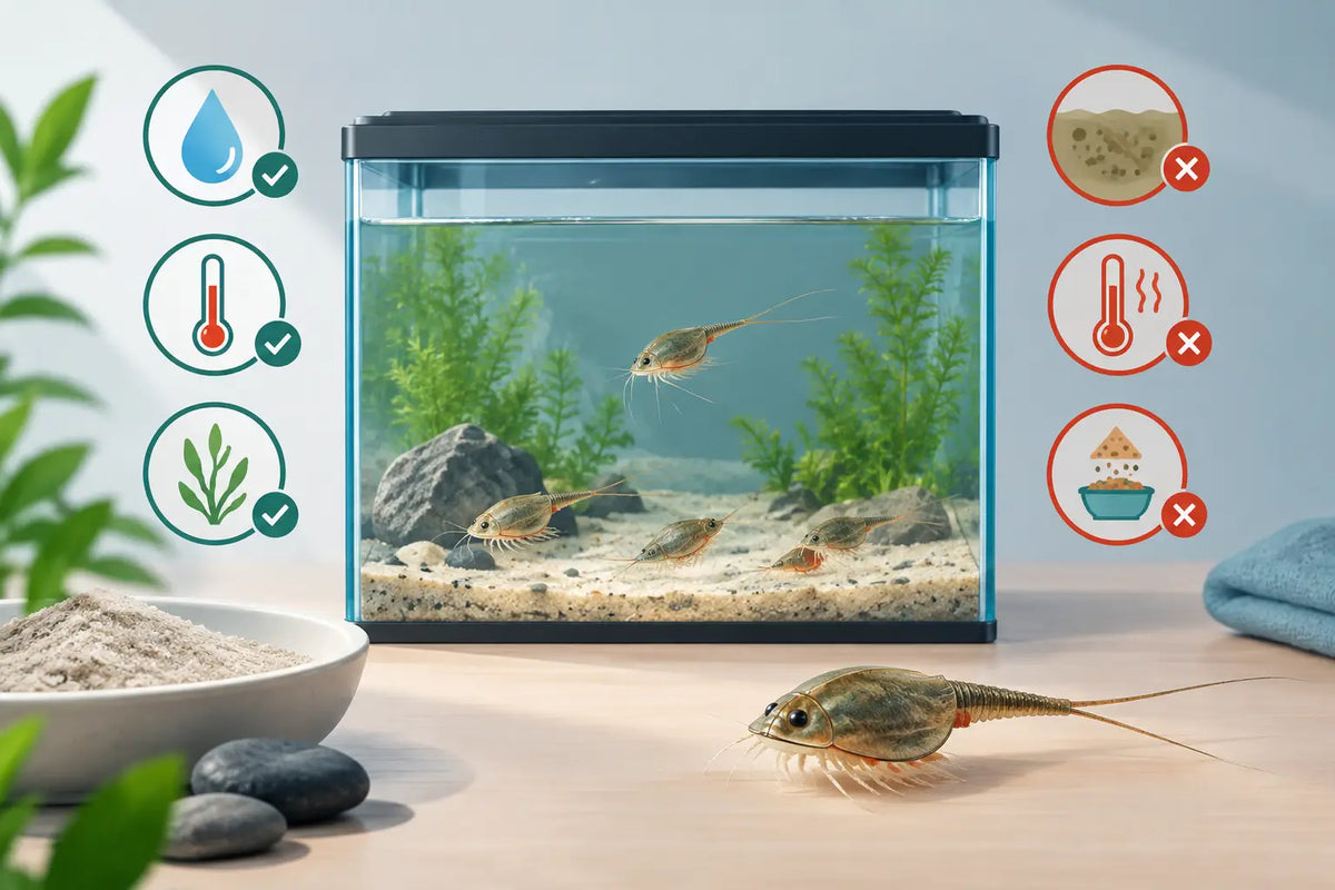 Wichtige Fehler bei der Triops-Haltung vermeiden
