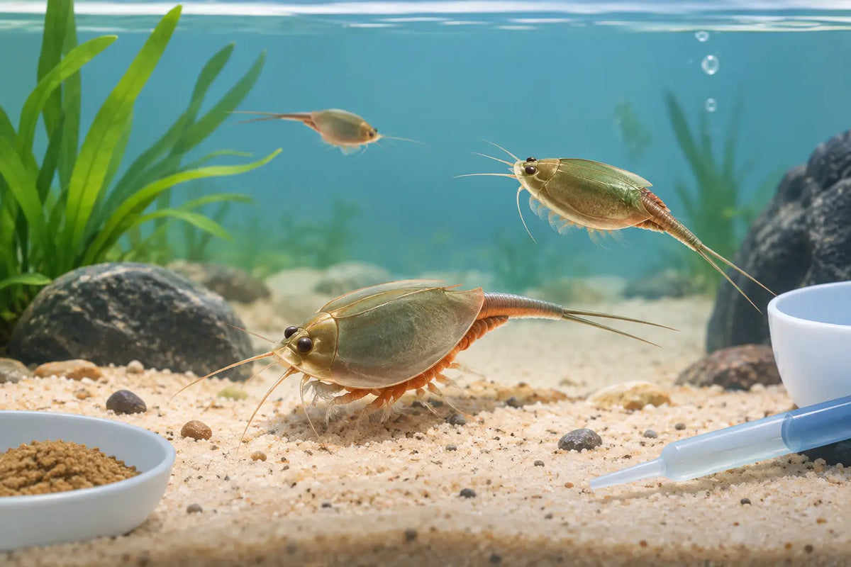 Triops Pflege: So bleibt dein Urzeitbecken gesund