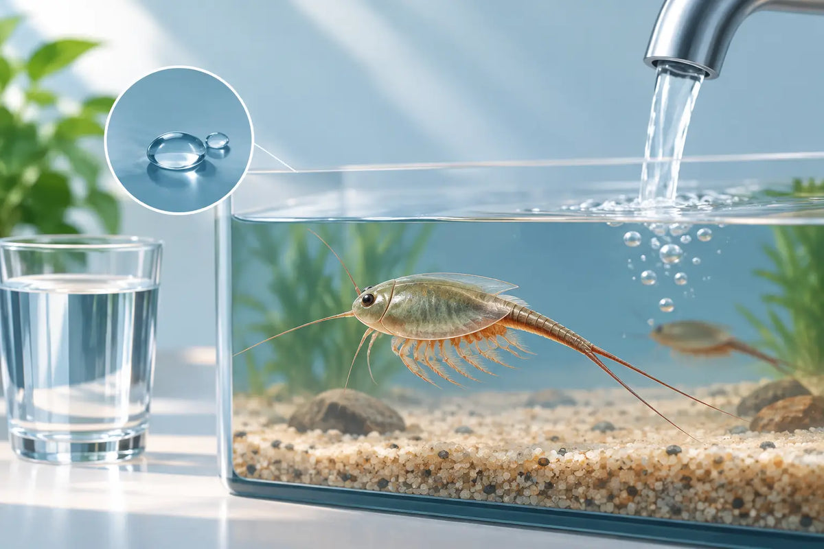 Können Triops Leitungswasser vertragen? So geht’s